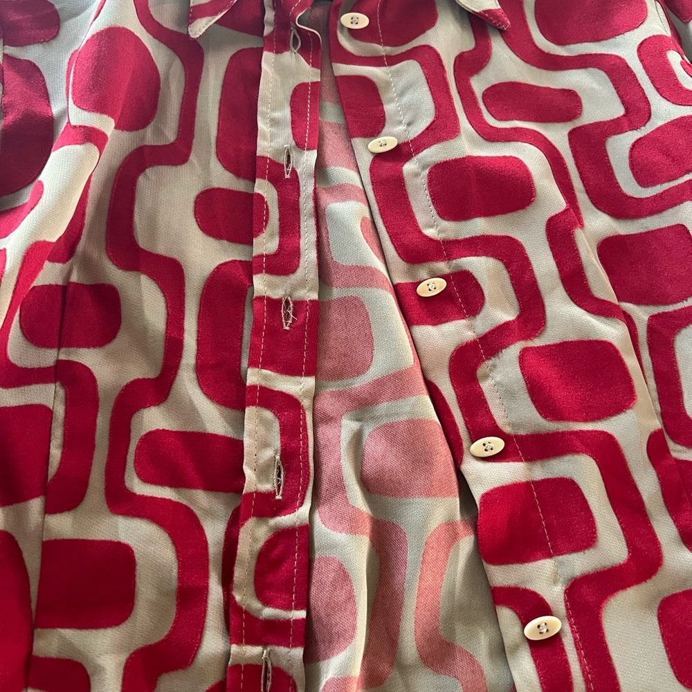Miss Sixty Vintage dressy button down blouse - Picture 4 of 7